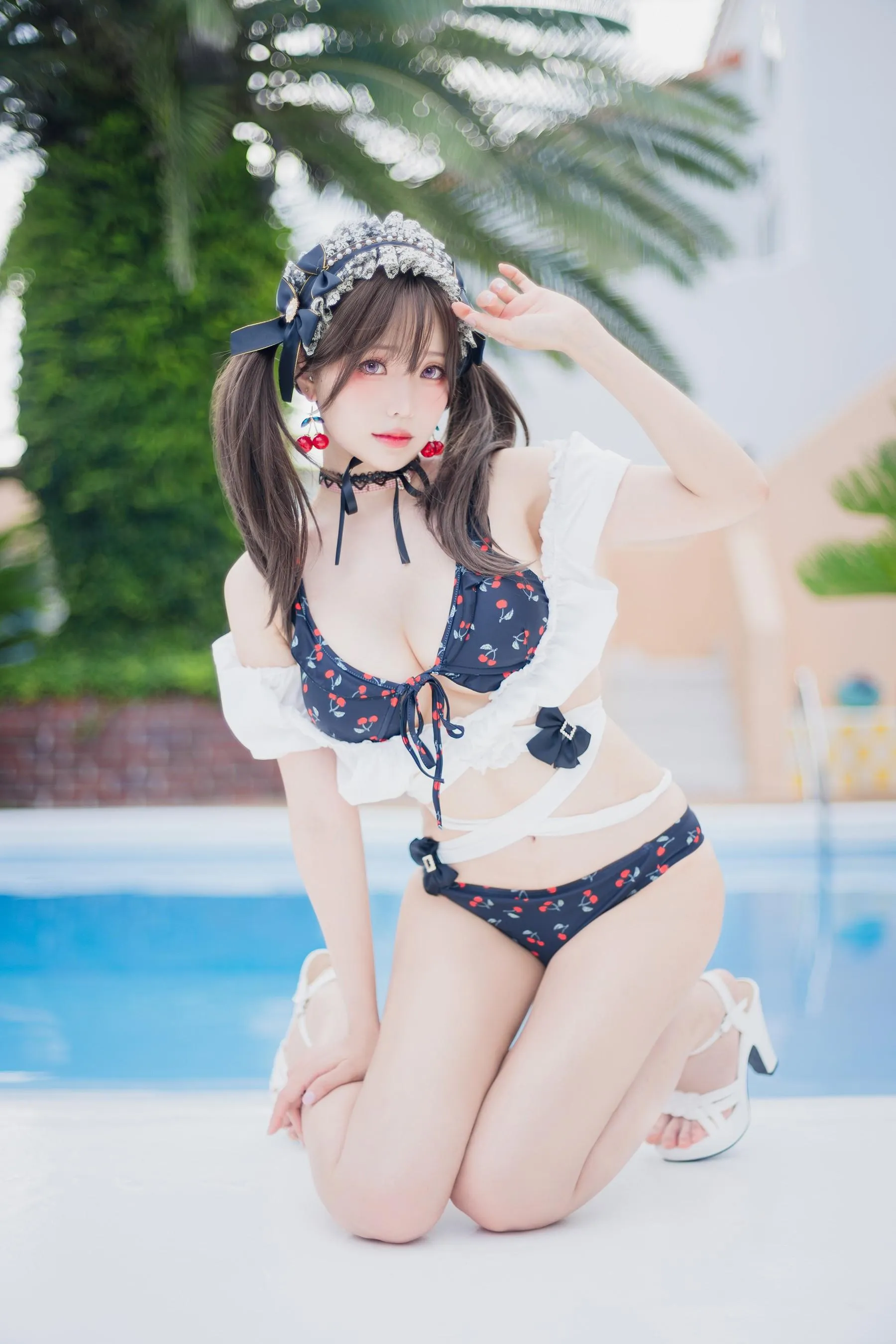ElyEE子 – NO.120 2023.august B-櫻桃地雷系少女 Cherry Ground Mine Girl [23P]插图9